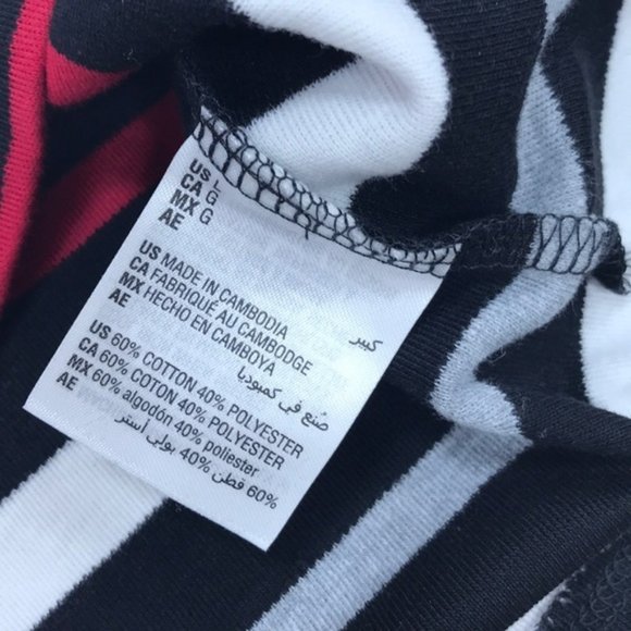 Karen Scott Sport Striped 3/4-Sleeve Top - Picture 6 of 6